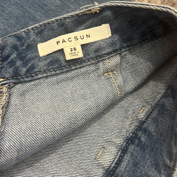 PacSun Denim Skort w/ Pockets - Picture 3 of 3